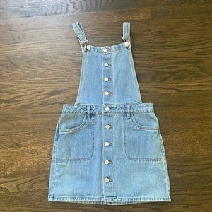 Pacsun Denim Overall Dress